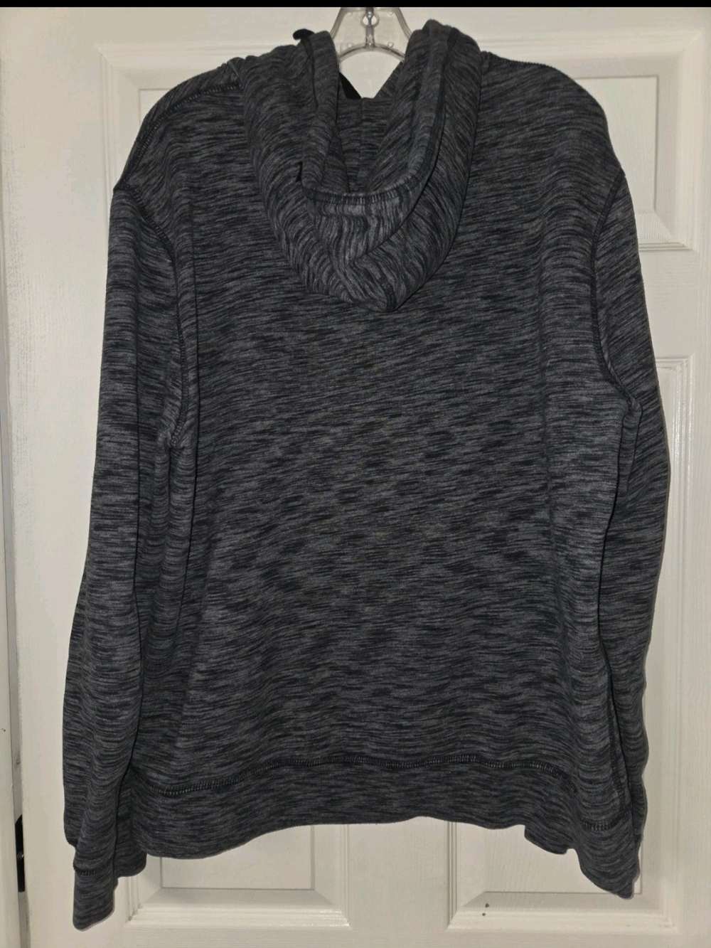 Roots Canada Mens XXL Grey Marled Hoodie with Kangaroo Pocket EUC - Picture 5 of 9